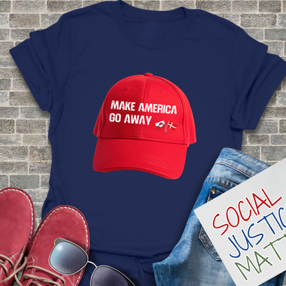 Greenland - Make America Go Away - Soft-Style Unisex T-Shirt