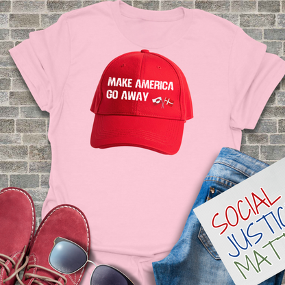 Greenland - Make America Go Away - Soft-Style Unisex T-Shirt