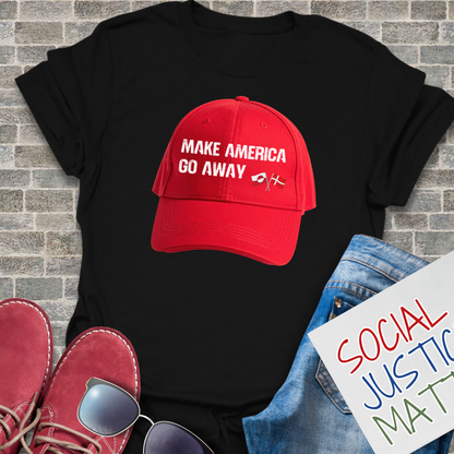 Greenland - Make America Go Away - Soft-Style Unisex T-Shirt