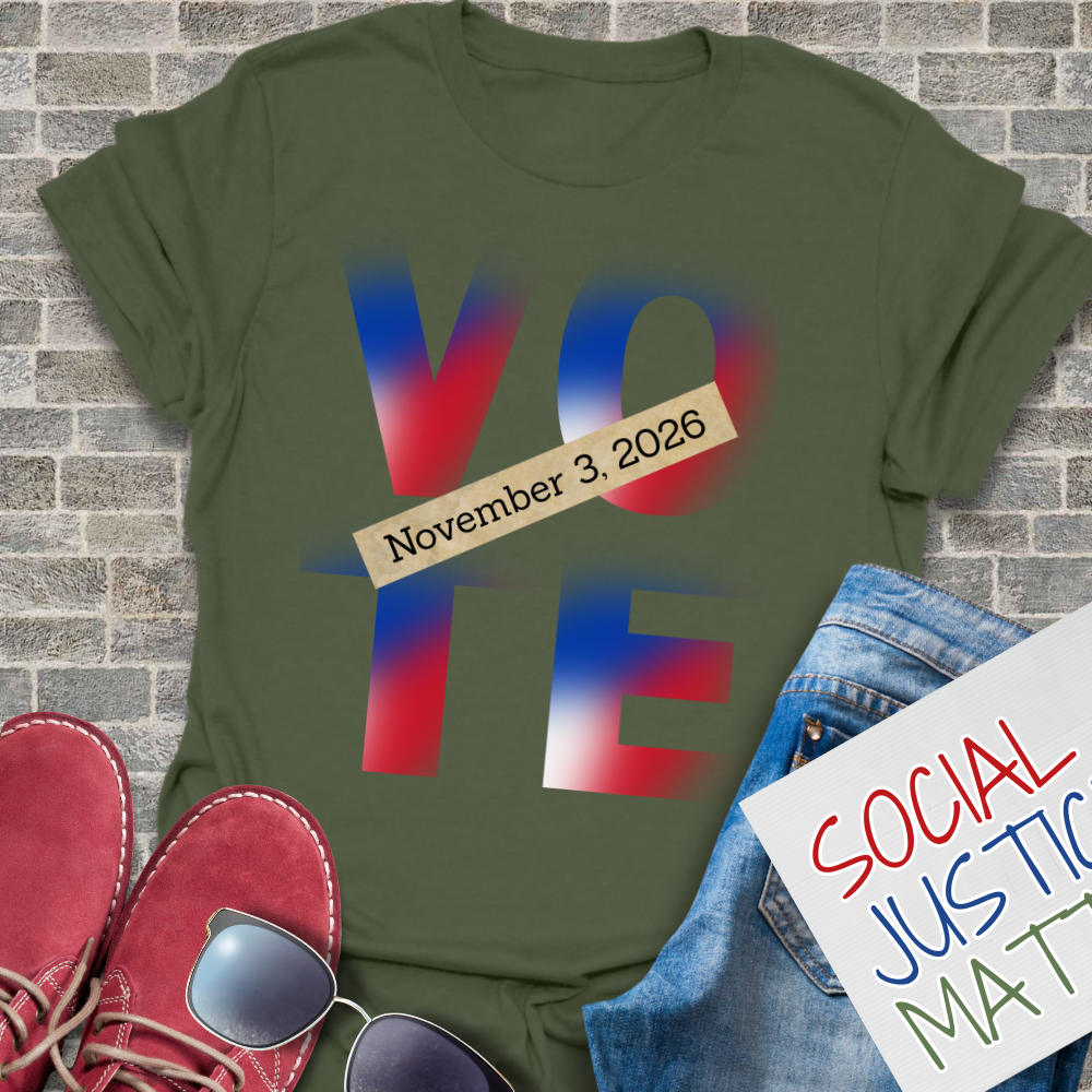 VOTE November 3, 2026 - Soft-Style Unisex T-Shirt