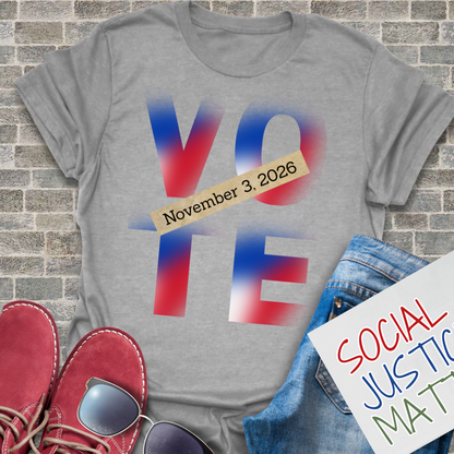 VOTE November 3, 2026 - Soft-Style Unisex T-Shirt