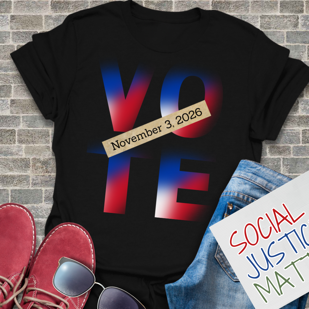 VOTE November 3, 2026 - Soft-Style Unisex T-Shirt