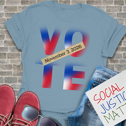 VOTE November 3, 2026 - Soft-Style Unisex T-Shirt