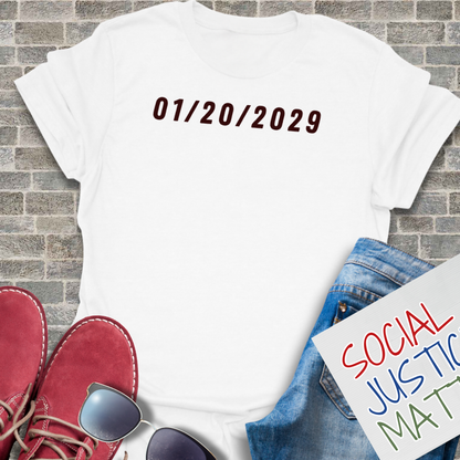 January 20, 2029 - Soft-Style Unisex T-Shirt