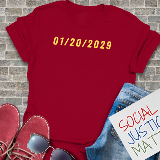 January 20, 2029 - Soft-Style Unisex T-Shirt