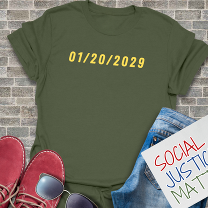 January 20, 2029 - Soft-Style Unisex T-Shirt