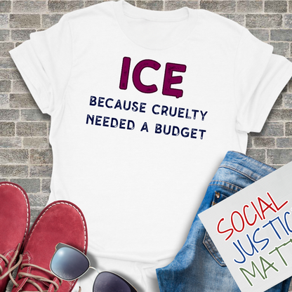 Cruelty Needed a Budget - Soft-Style Unisex T-Shirt