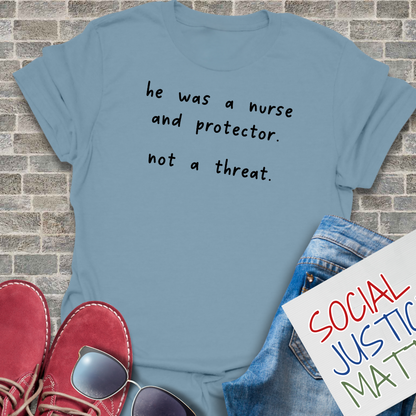 Alex Pretti - he was a nurse - Unisex Softstyle T-Shirt