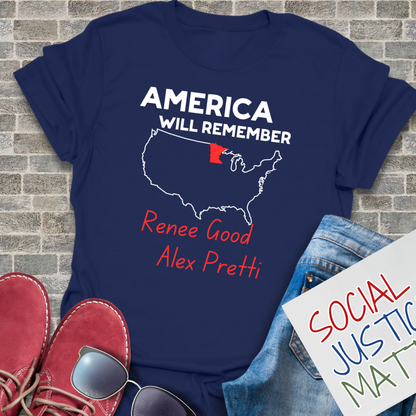 America Will Remember - Soft-Style Unisex T-Shirt