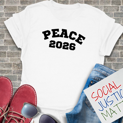 PEACE 2026 - Unisex Softstyle T-Shirt