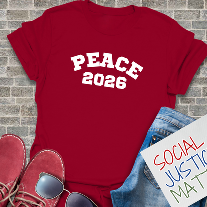 PEACE 2026 - Unisex Softstyle T-Shirt