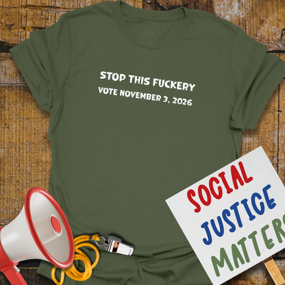 Stop this F*ckery! - Unisex Softstyle T-Shirt