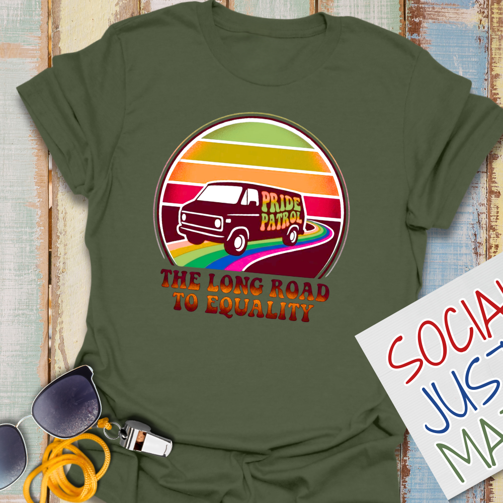 Long Road to Equality - Unisex Softstyle T-Shirt