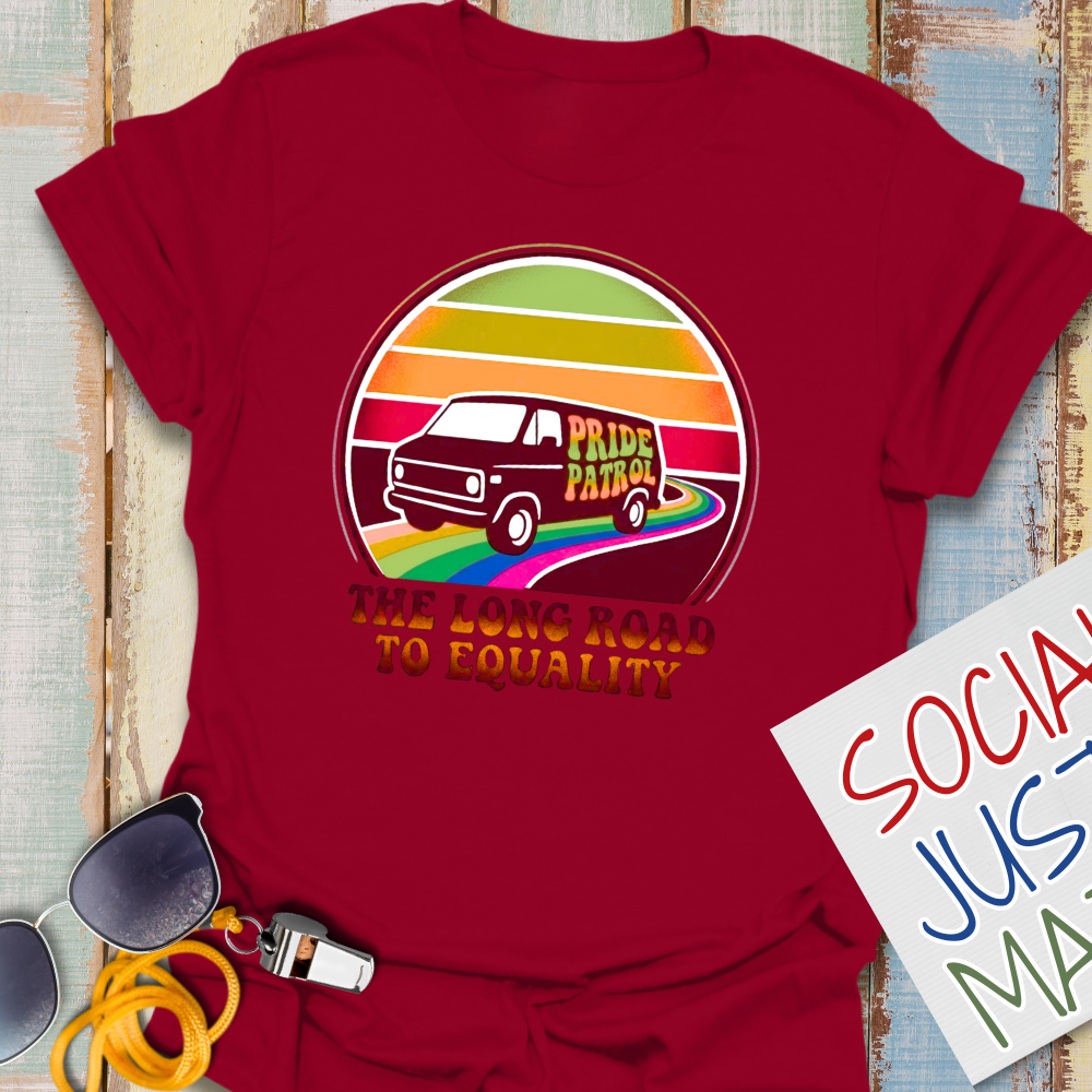 Long Road to Equality - Unisex Softstyle T-Shirt