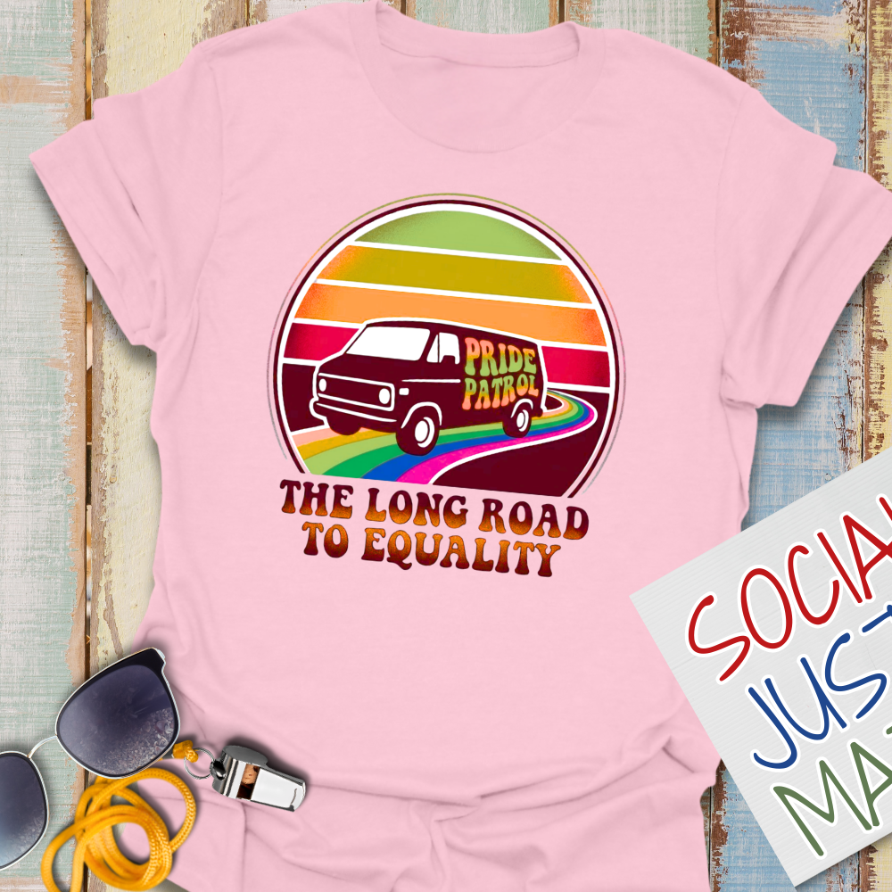 Long Road to Equality - Unisex Softstyle T-Shirt