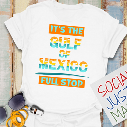 Gulf of Mexico. Full Stop! - Unisex Softstyle T-Shirt