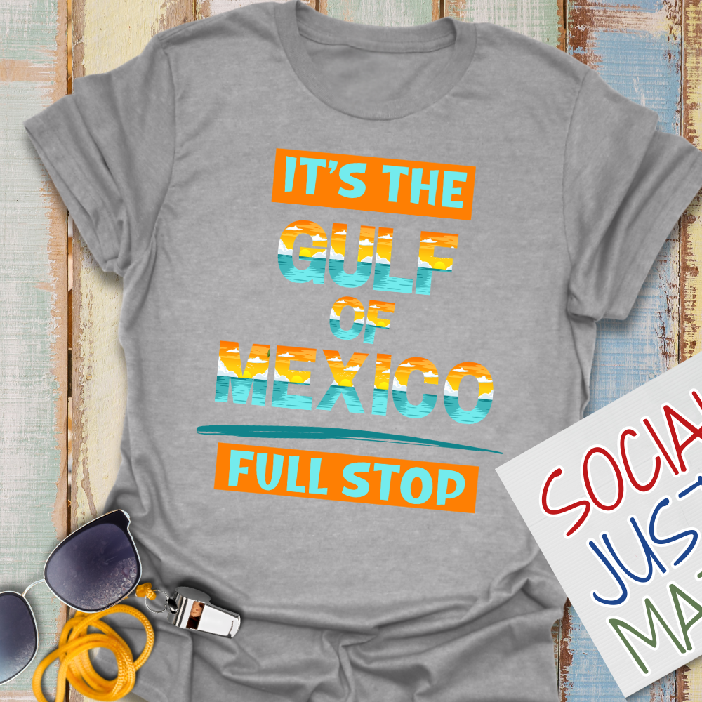 Gulf of Mexico. Full Stop! - Unisex Softstyle T-Shirt