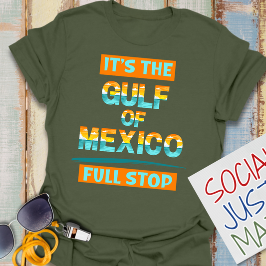 Gulf of Mexico. Full Stop! - Unisex Softstyle T-Shirt