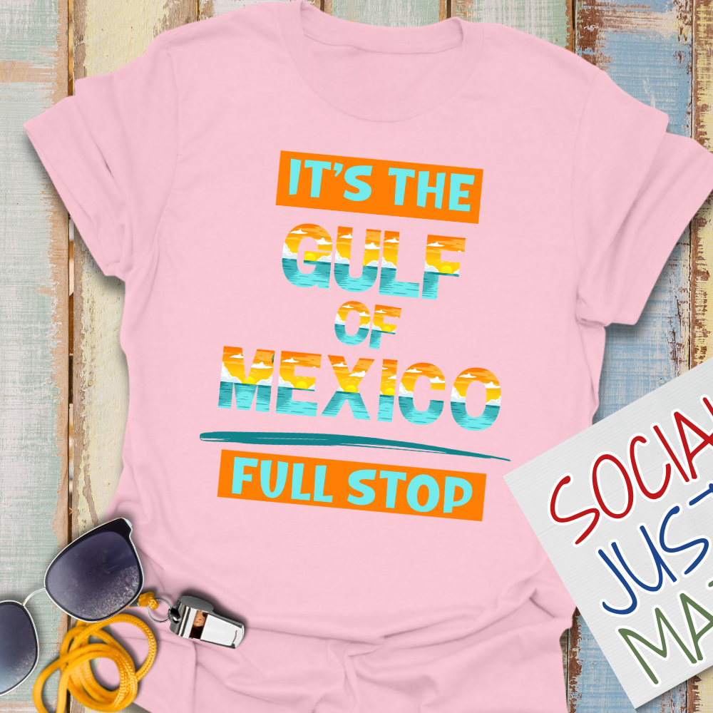 Gulf of Mexico. Full Stop! - Unisex Softstyle T-Shirt