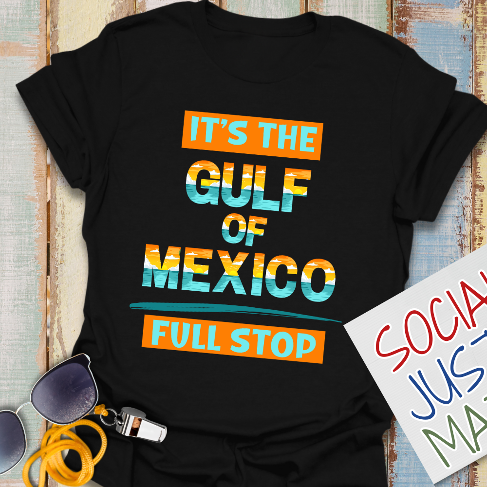 Gulf of Mexico. Full Stop! - Unisex Softstyle T-Shirt