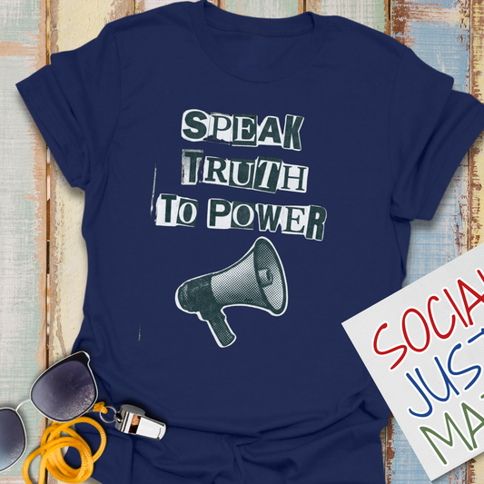 Speak Truth to Power - Unisex Softstyle T-Shirt