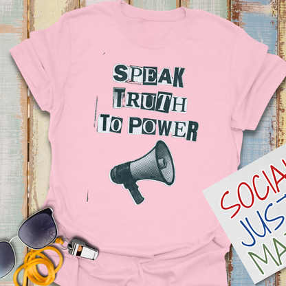 Speak Truth to Power - Unisex Softstyle T-Shirt