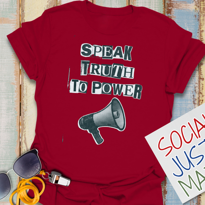 Speak Truth to Power - Unisex Softstyle T-Shirt