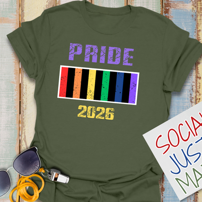 2026 Pride - Grunge Style - Unisex Softstyle T-Shirt