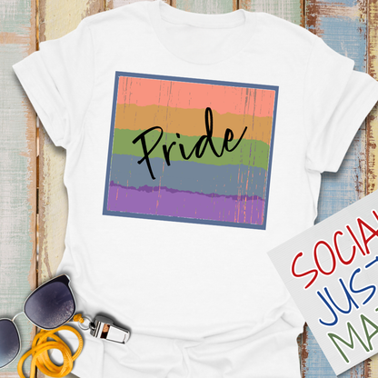 Muted Rainbow Pride 2026 - Unisex Softstyle T-Shirt