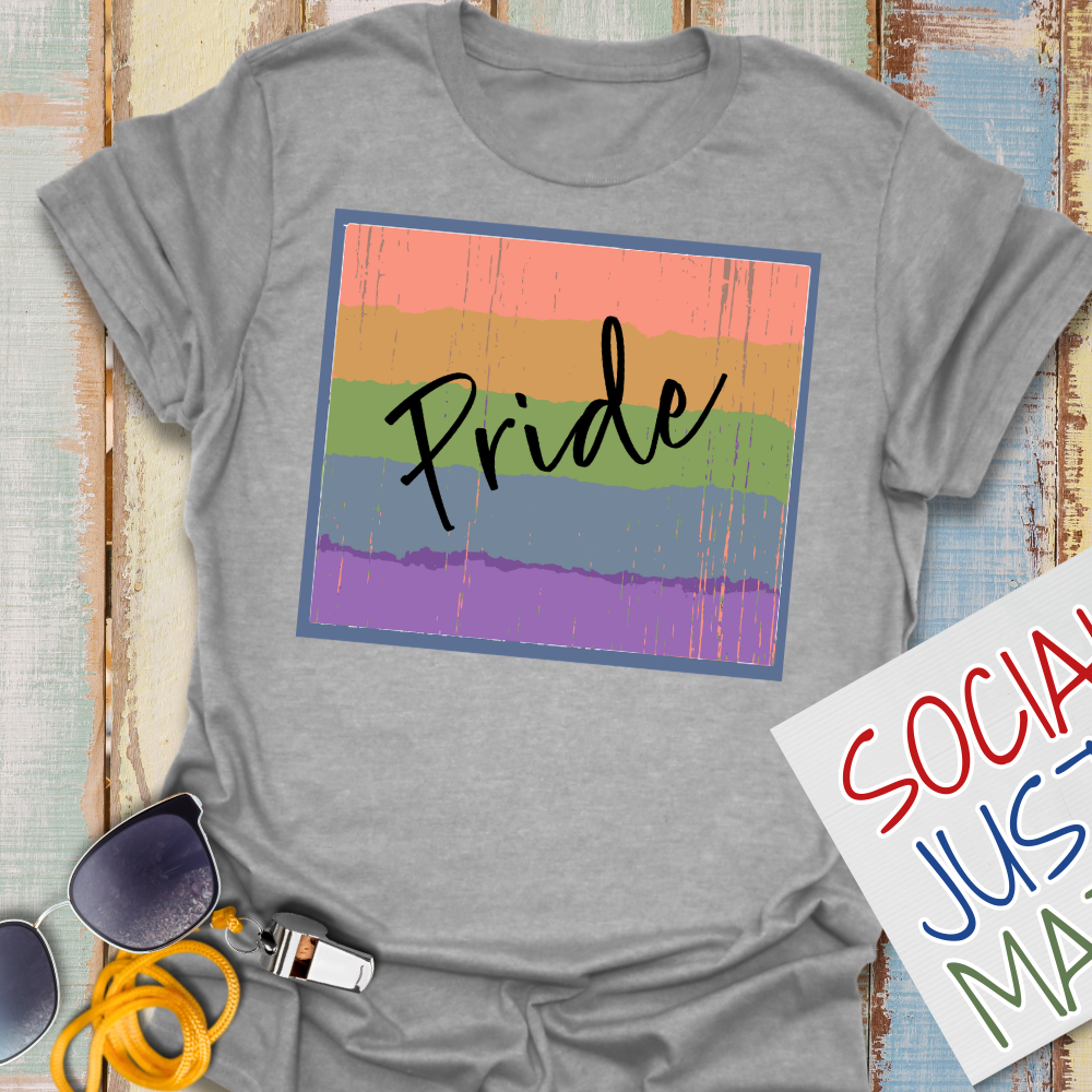 Muted Rainbow Pride 2026 - Unisex Softstyle T-Shirt