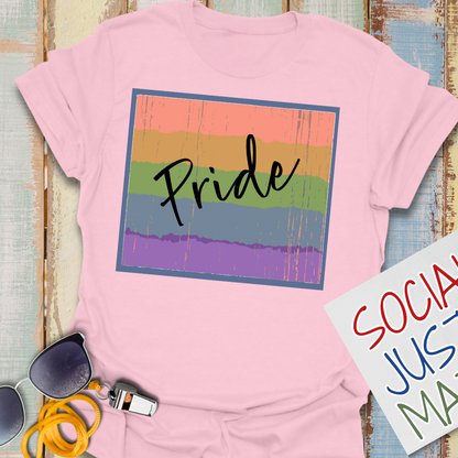 Muted Rainbow Pride 2026 - Unisex Softstyle T-Shirt