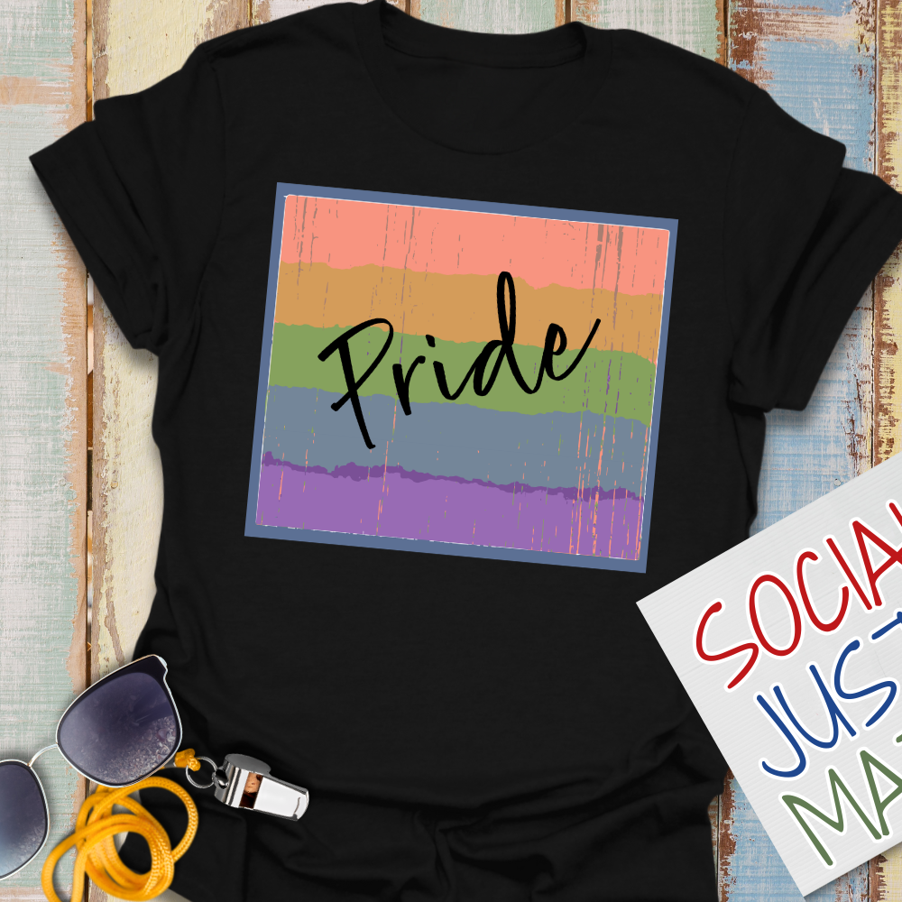 Muted Rainbow Pride 2026 - Unisex Softstyle T-Shirt