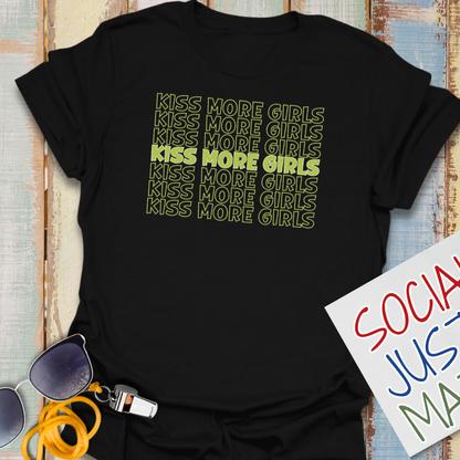 Kiss More Girls - Unisex Softstyle T-Shirt