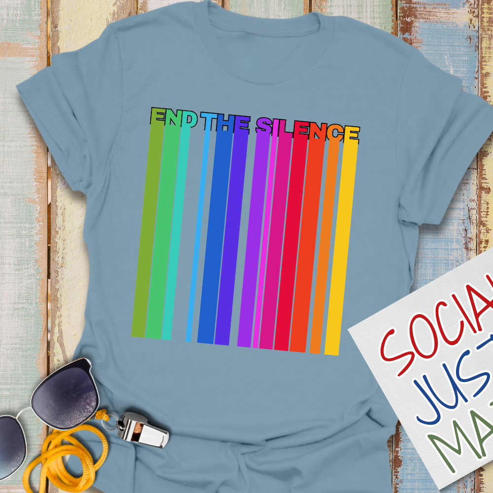 End the Silence - Unisex Softstyle T-Shirt