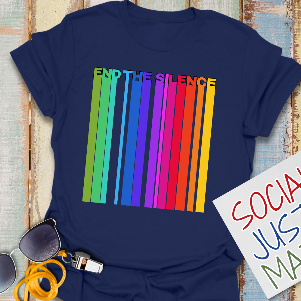 End the Silence - Unisex Softstyle T-Shirt