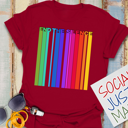 End the Silence - Unisex Softstyle T-Shirt