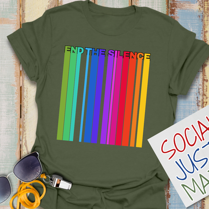 End the Silence - Unisex Softstyle T-Shirt