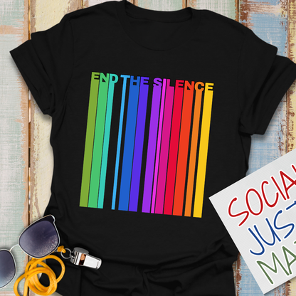 End the Silence - Unisex Softstyle T-Shirt