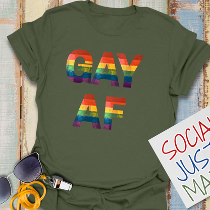 GAY AF - Unisex Softstyle T-Shirt