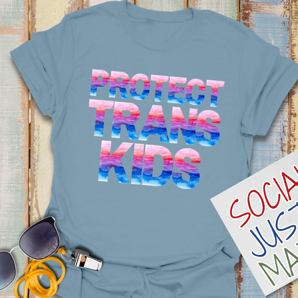 Protect Trans Kids - Unisex Softstyle Shirt