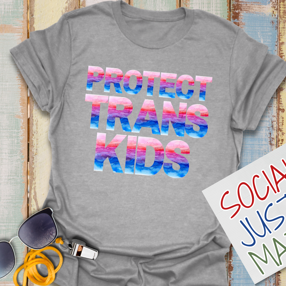 Protect Trans Kids - Unisex Softstyle Shirt