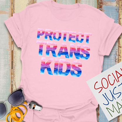 Protect Trans Kids - Unisex Softstyle Shirt