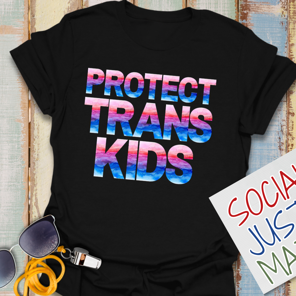 Protect Trans Kids - Unisex Softstyle Shirt