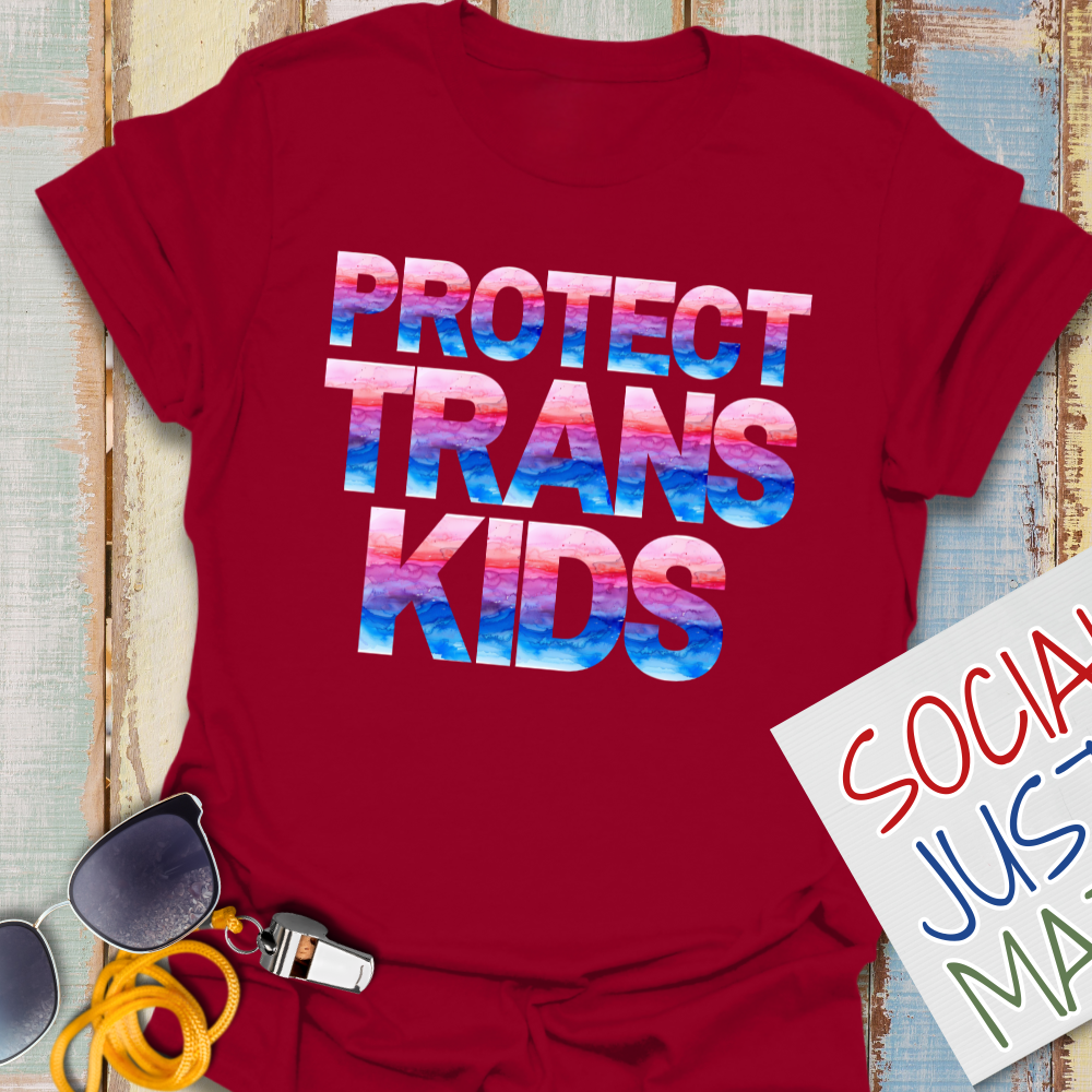 Protect Trans Kids - Unisex Softstyle Shirt
