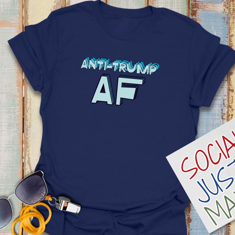 Anti-Trump AF - Unisex Softstyle T-Shirt