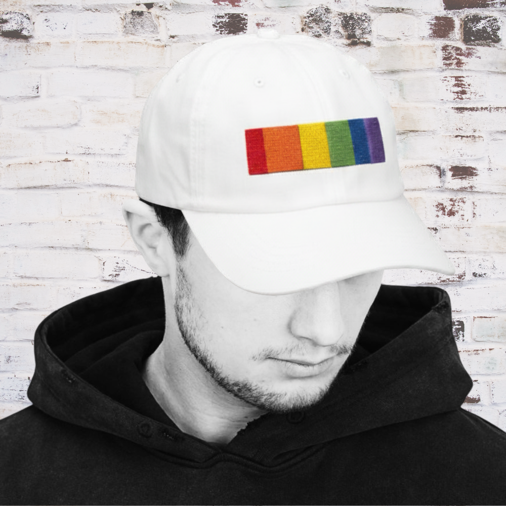 LGBTQ+ Pride - Classic Dad Cap (Embroidery)