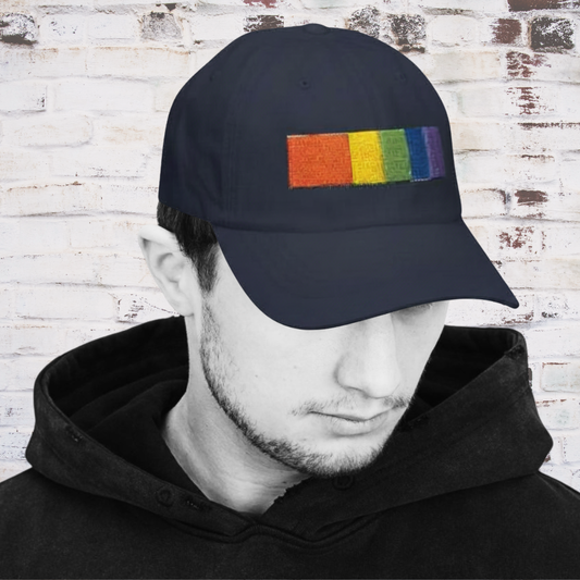 LGBTQ+ Pride - Classic Dad Cap (Embroidery)