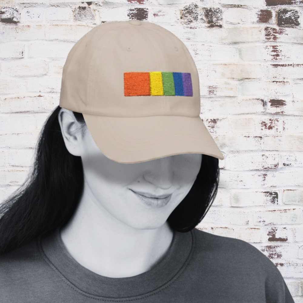 LGBTQ+ Pride - Classic Dad Cap (Embroidery)