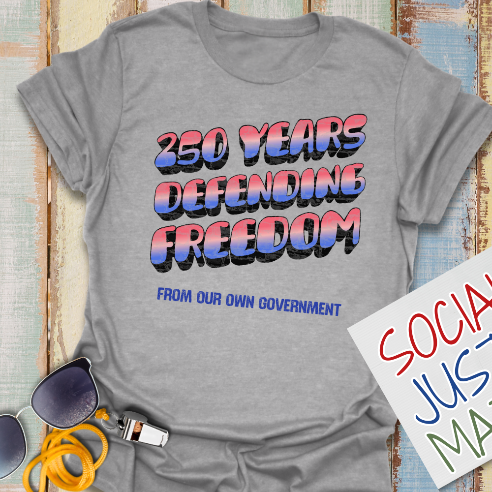 250 Years Defending Freedom - Unisex Softstyle T-Shirt