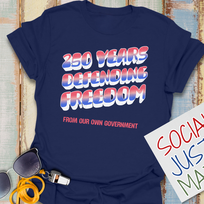 250 Years Defending Freedom - Unisex Softstyle T-Shirt